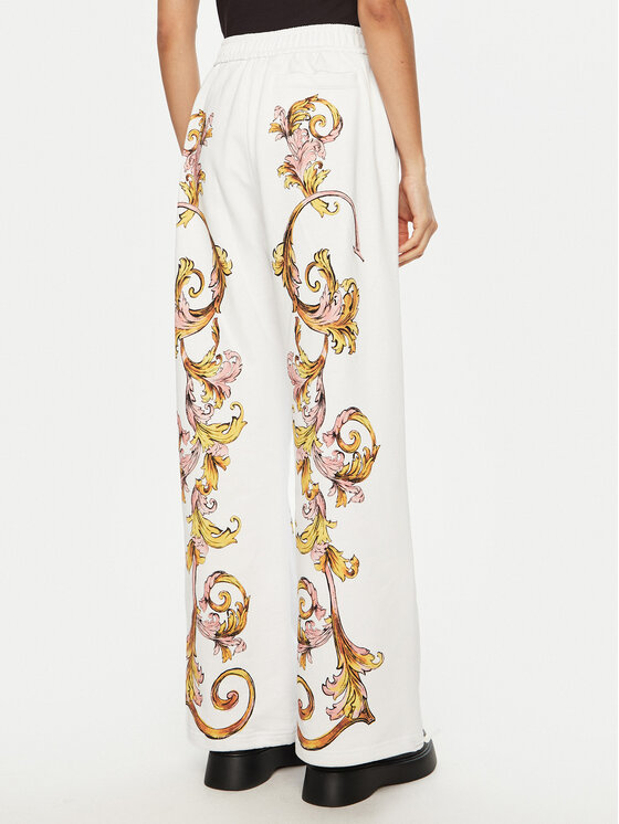 Versace Jeans Couture Versace Jeans Couture Спортивні штани 78HAA3P0 Білий Relaxed Fit