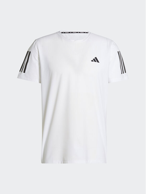 adidas adidas Koszulka techniczna Own the Run IK7436 Biały Regular Fit