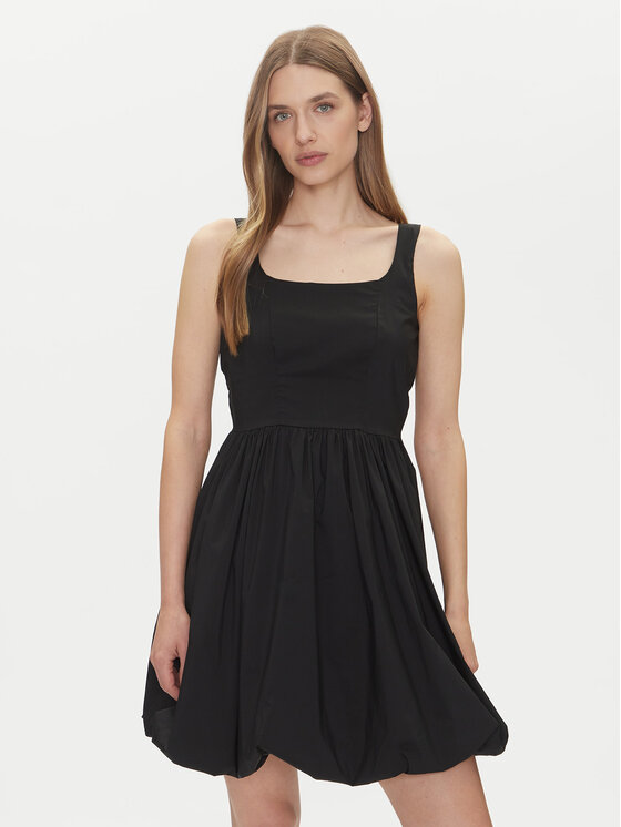 JDY Letné šaty Mio 15350930 Čierna Regular Fit