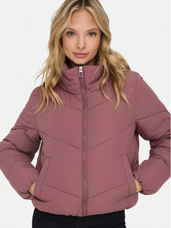 ONLY ONLY Zimska jakna Maggi 15308639 Ružičasta Regular Fit