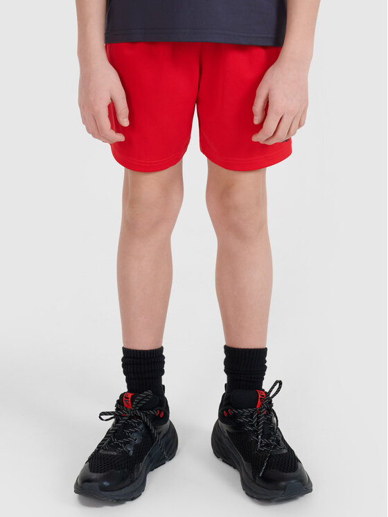 4F 4F Szorty sportowe 4FJWSS25TFSHM0859-62S Czerwony Regular Fit