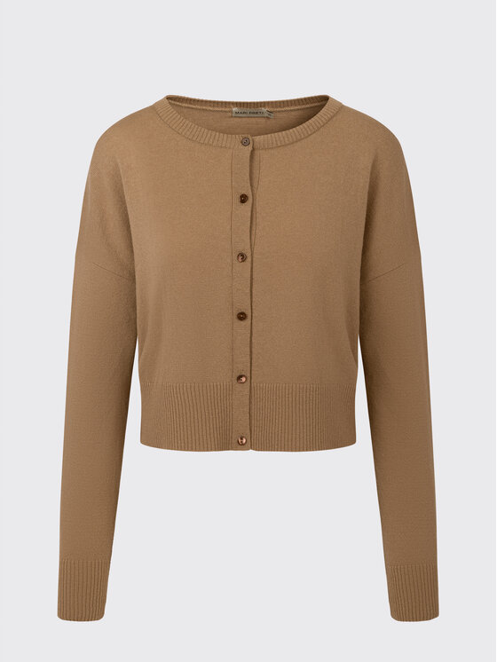 MARI PRETI MARI PRETI Cardigan Willow Marrone Regular Fit