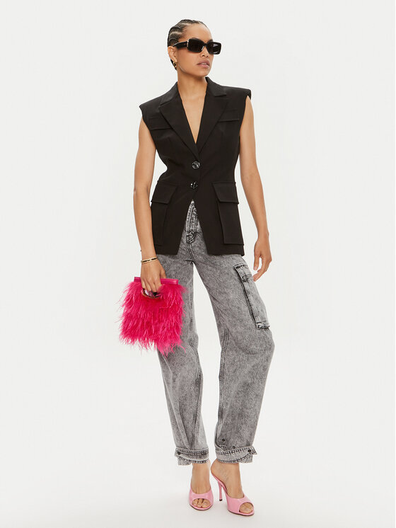 PINKO Pinko Gilet Eumeo 103287 A1P9 Nero Reglan Fit