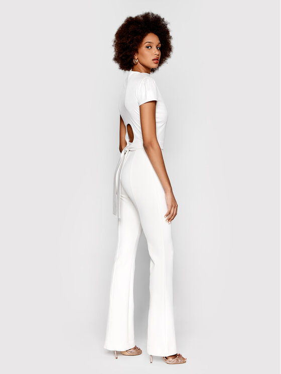 Blusa Aura W2GP25 KAEV0 Bianco Regular Fit