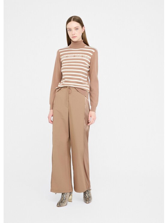 Liu Jo Liu Jo Pantaloni di tessuto TF5021T376781324 Beige Regular Fit