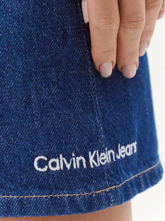 Calvin Klein Jeans Calvin Klein Jeans Jeansrock J20J220243 Blau Regular Fit