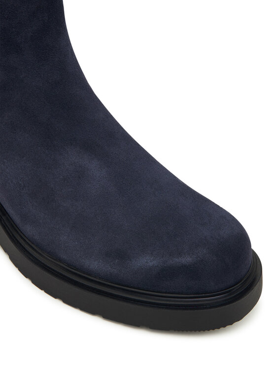 Calvin Klein Calvin Klein Sztyblety Combat Ess Chelsea Boot Su YM0YM01372 Granatowy