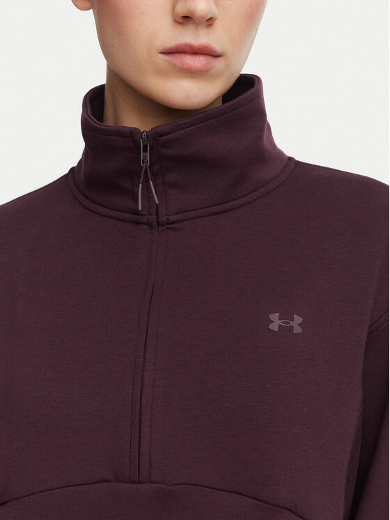 Under Armour Under Armour Bluza Ua Unstoppable 6013519 Bordowy Loose Fit