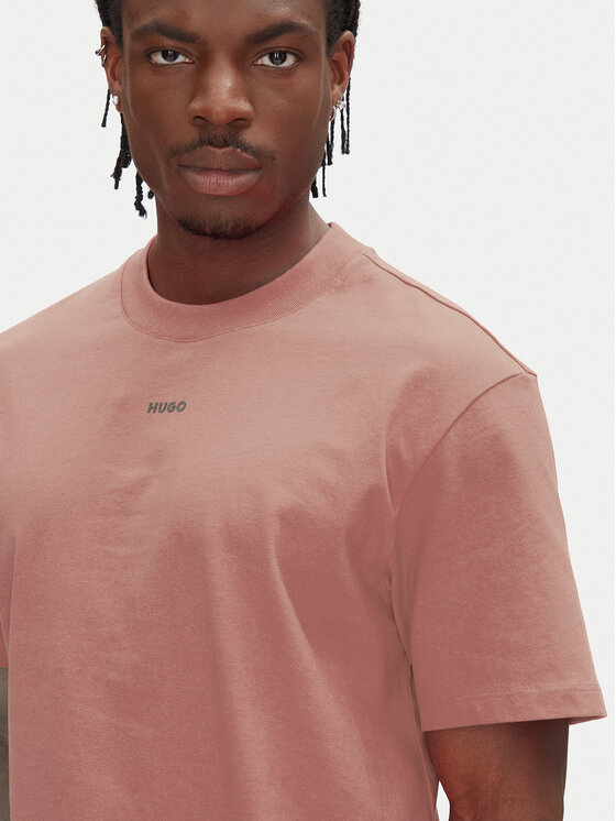 HUGO HUGO T-shirt Dapolino 50488330 Rosso Relaxed Fit