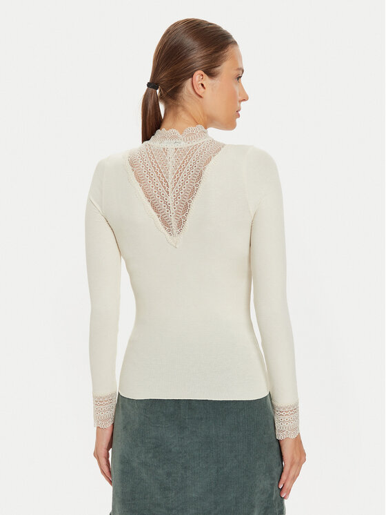 ONLY ONLY Majica Tilde 15207788 Bež Stretch Fit