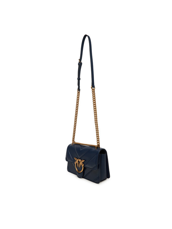 PINKO PINKO Handtasche Love One Mini Light Dc Al 25-26 PLTT 104550 A2OS Dunkelblau
