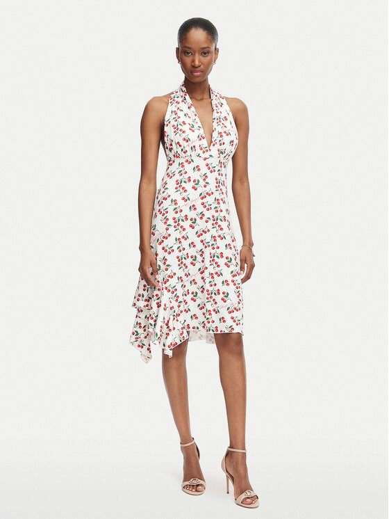Guess Guess Haljina za svaki dan W6YKAV K6706 Krem Regular Fit
