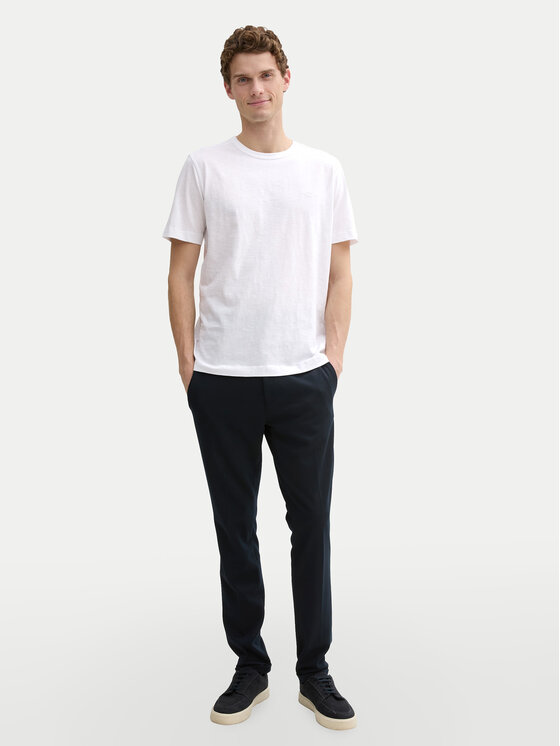 Tom Tailor Tom Tailor Тишърт 1045627 Бял Regular Fit