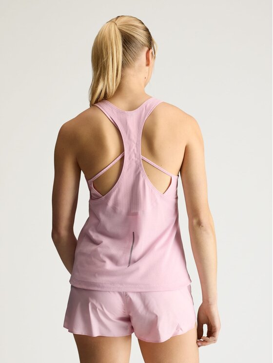 adidas by Stella McCartney adidas by Stella McCartney Koszulka techniczna 163110 Różowy jasny Regular Fit