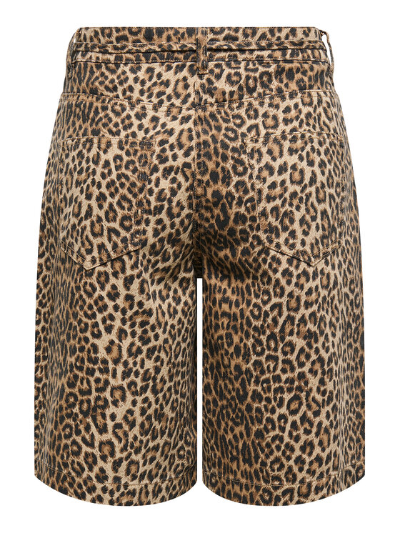 ONLY ONLY Pantaloni scurți de blugi Naomi 15351037 Maro Regular Fit