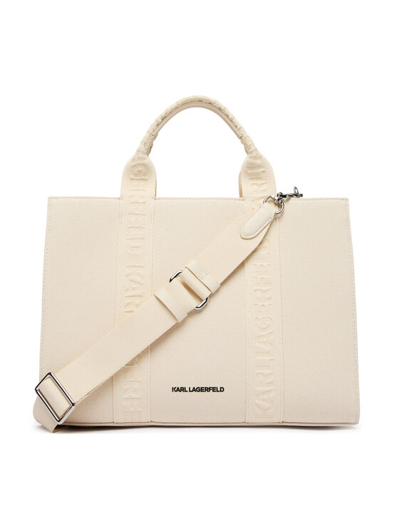 KARL LAGERFELD KARL LAGERFELD Kabelka B2W50090 Krémová