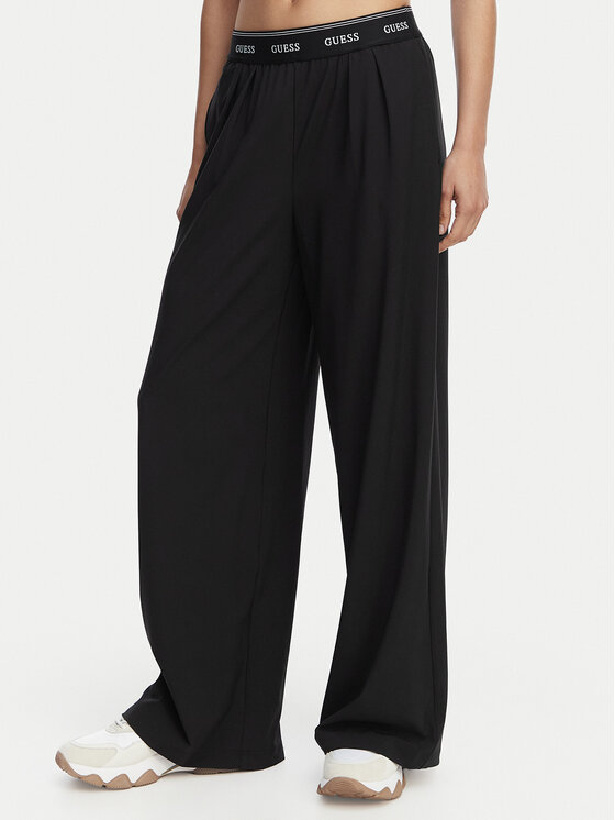 Guess Guess Pantaloni da tuta V6GB08 W1771 Nero Relaxed Fit