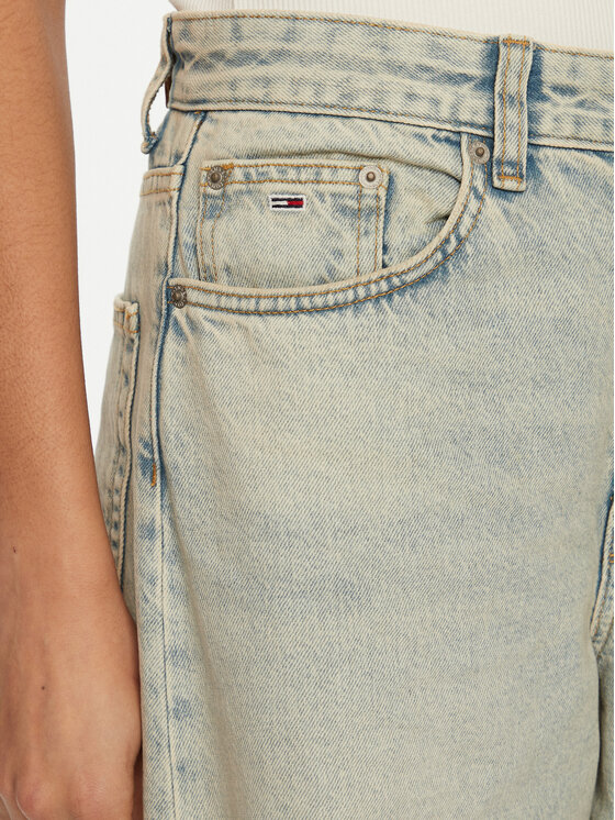 Tommy Jeans Tommy Jeans Jeans hlače DW0DW21254 Modra Wide Leg