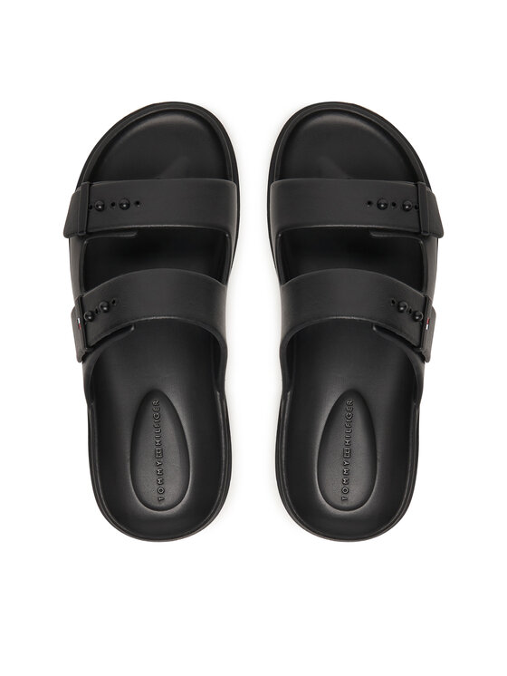Tommy Hilfiger Tommy Hilfiger Şlapi Light Adjustable FM0FM05757 Negru