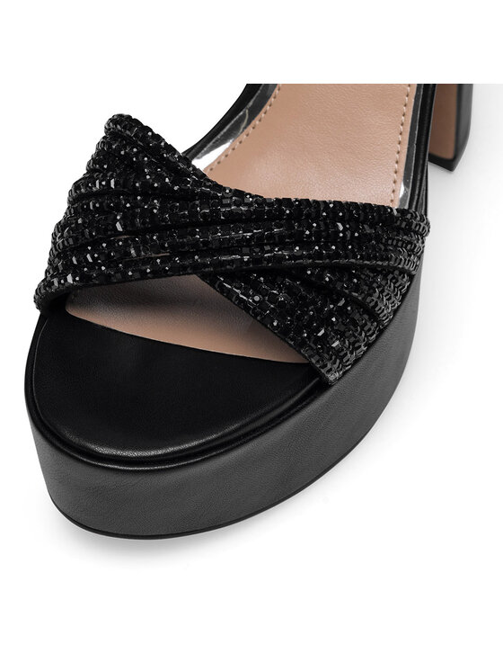Nine West Nine West Sandały WFA2736-1 Czarny
