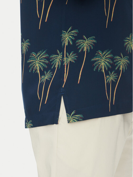 Tommy Hilfiger Tommy Hilfiger Košile MW0MW38580 Tmavomodrá Regular Fit