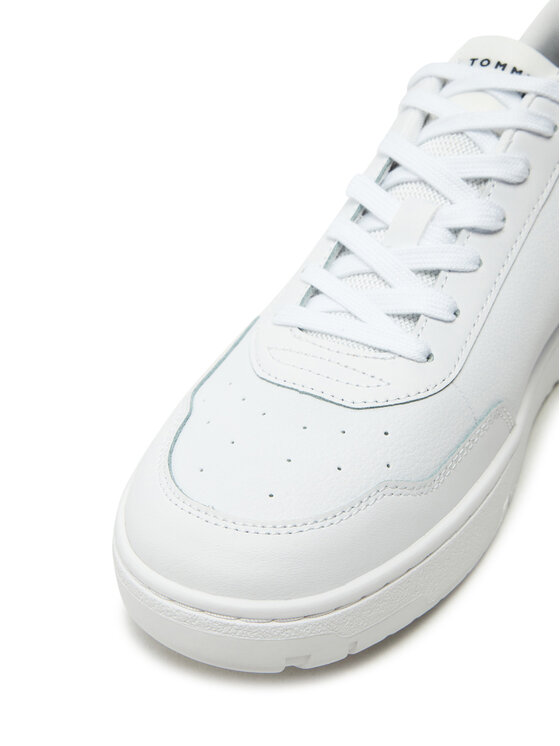Tommy Hilfiger Tommy Hilfiger Sneakers Th Basket Core Lite Lth FM0FM05369 Weiß