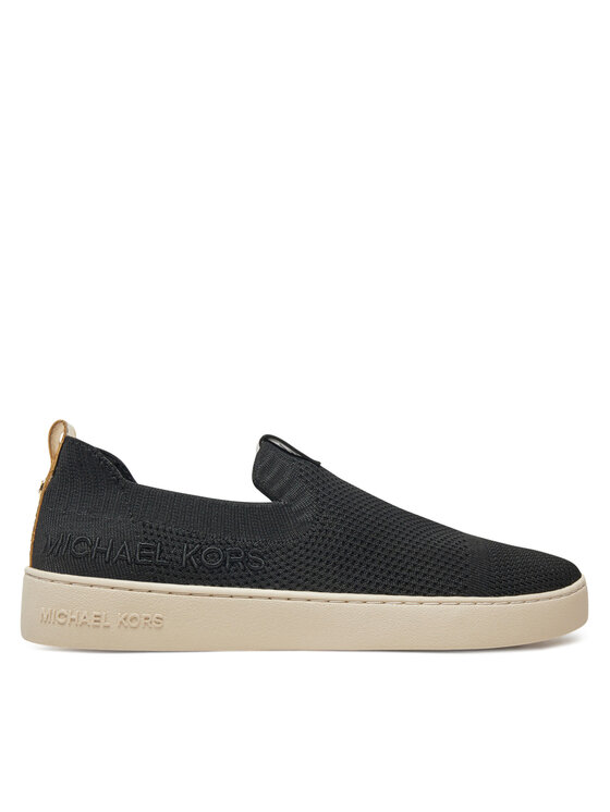 MICHAEL Michael Kors Tenisenes Juno Knit Slip On 43R5JUFPAD Melns