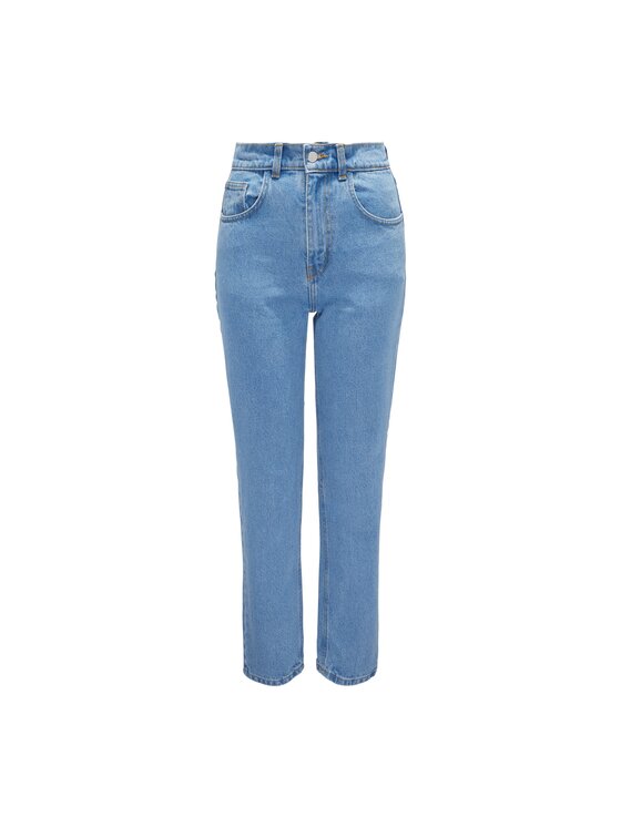 La Mania La Mania Džínsy JOLINE 2 Modrá Classic Fit