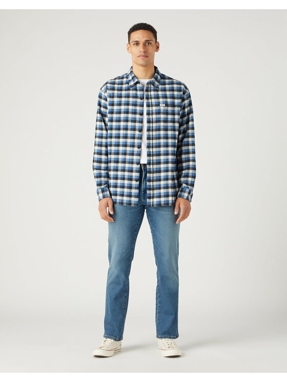 Wrangler Wrangler Jeans TEXAS Nero Straight Fit