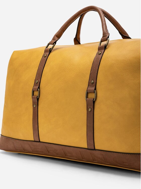 Herling Herling Borsa da viaggio Favrier Giallo