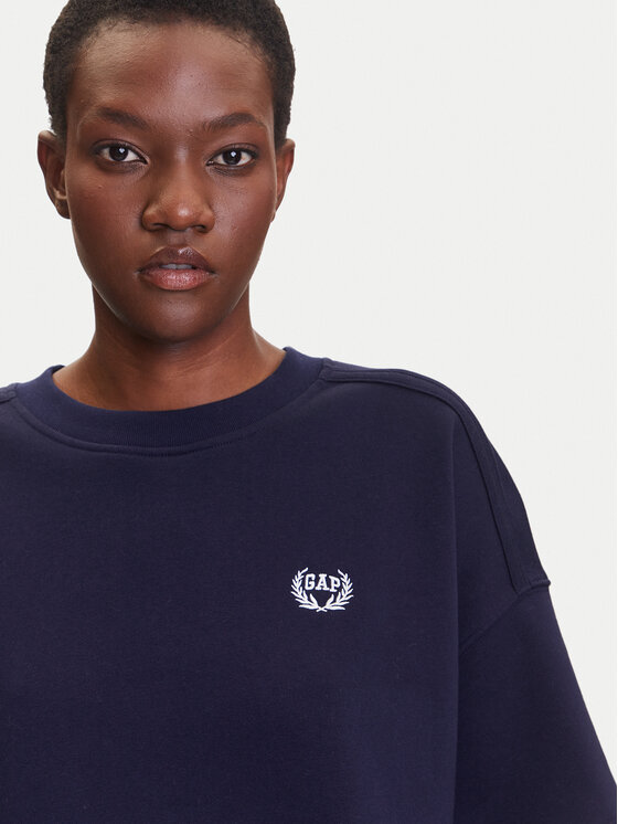 Gap Gap Mikina 778442-00 Tmavomodrá Oversize