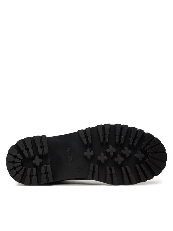 Guess Guess Polokozačky Bensly FLFBEN ELE10 Černá