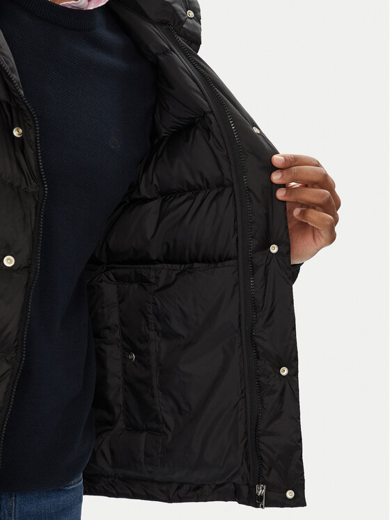Tommy Jeans Tommy Jeans Daunenjacke DM0DM21937 Schwarz Regular Fit