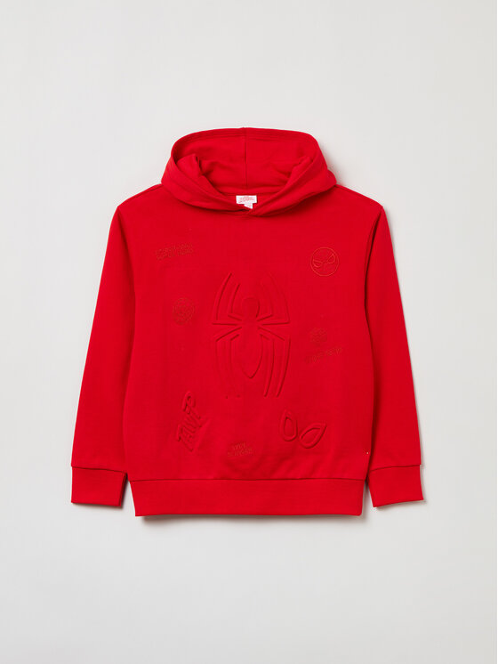 OVS OVS Суитшърт SPIDER-MAN 1706195 Червен Regular Fit