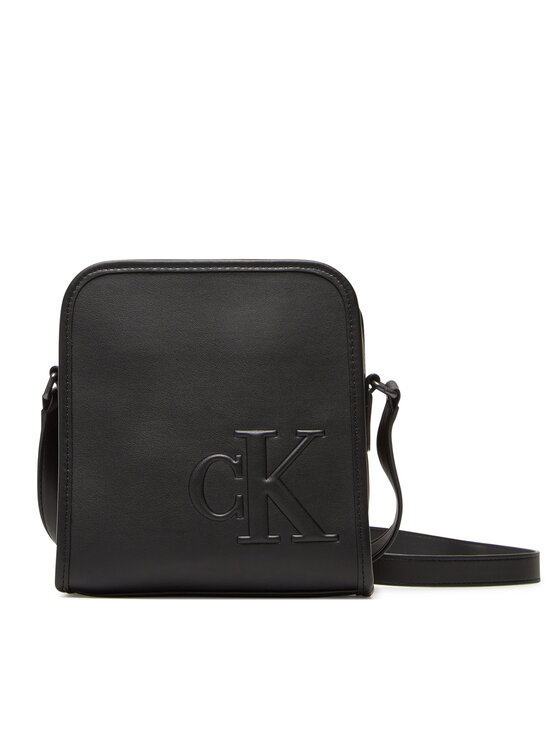 Calvin Klein Calvin Klein Taška cez rameno Sculpted Impression Reporter 18 LV04G3157G Čierna
