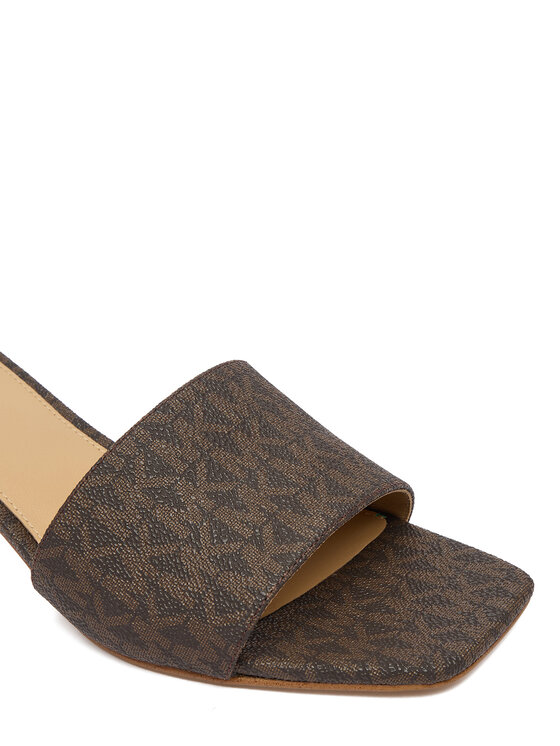 MICHAEL Michael Kors MICHAEL Michael Kors Šľapky Elyse 40F5EYMP1B Hnedá