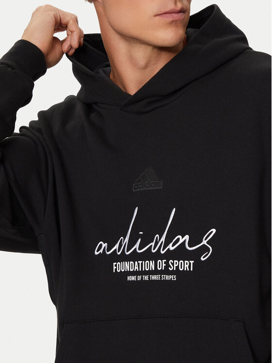 adidas adidas Bluza Brand Love IW3533 Czarny Loose Fit