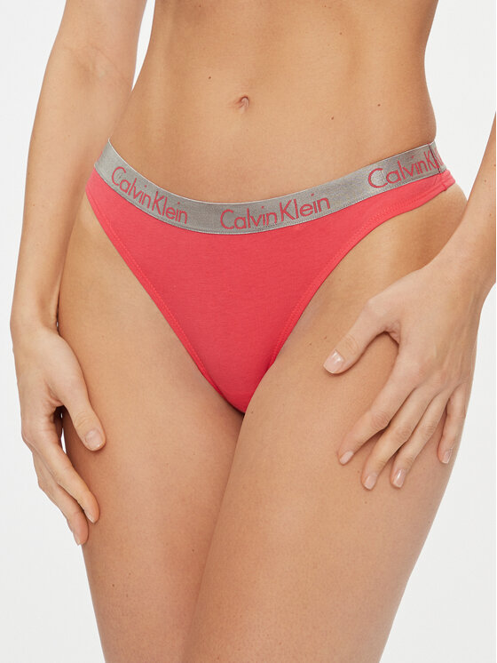 Calvin Klein Underwear Chilot tanga 000QD3539E Roz