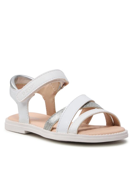 Geox Geox Σανδάλια J Sandal Karly Girl J5235D00254C1000 M Λευκό