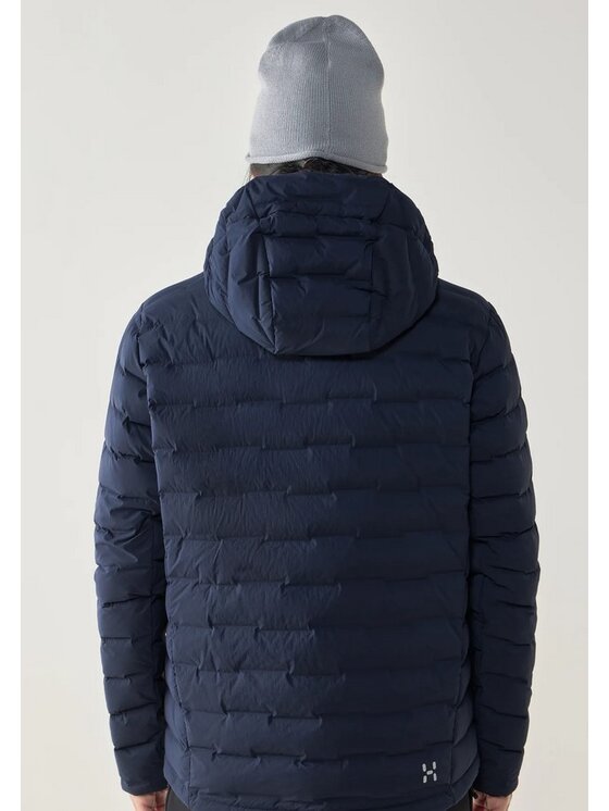 Haglöfs Haglöfs Kurtka puchowa Spitz Down Hood Men Granatowy Regular Fit