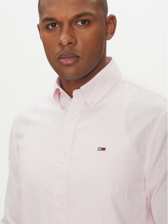 Tommy Jeans Tommy Jeans Koszula DM0DM20875 Różowy Regular Fit