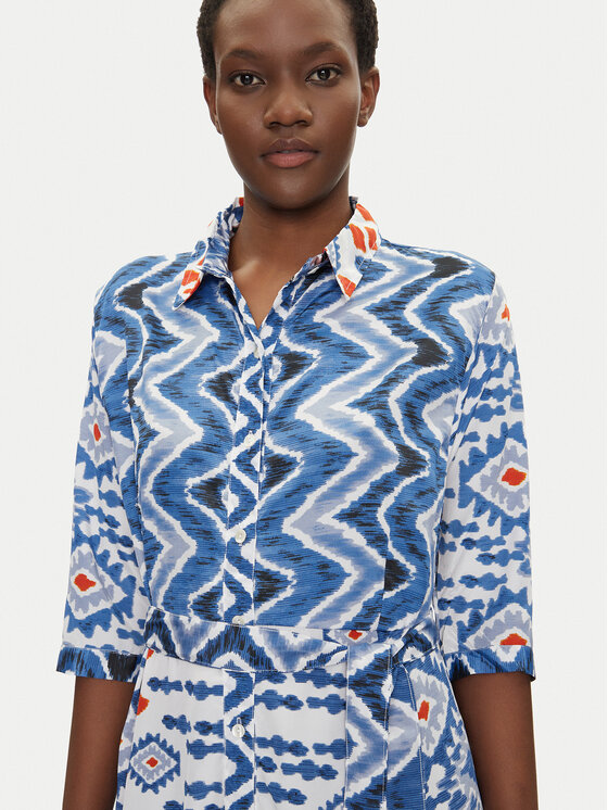 Iconique Iconique Сукня-сорочка IC25-120 Кольоровий Regular Fit