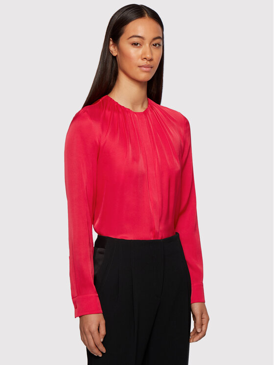 BOSS Boss Блузка Banora8 50363436 Рожевий Regular Fit
