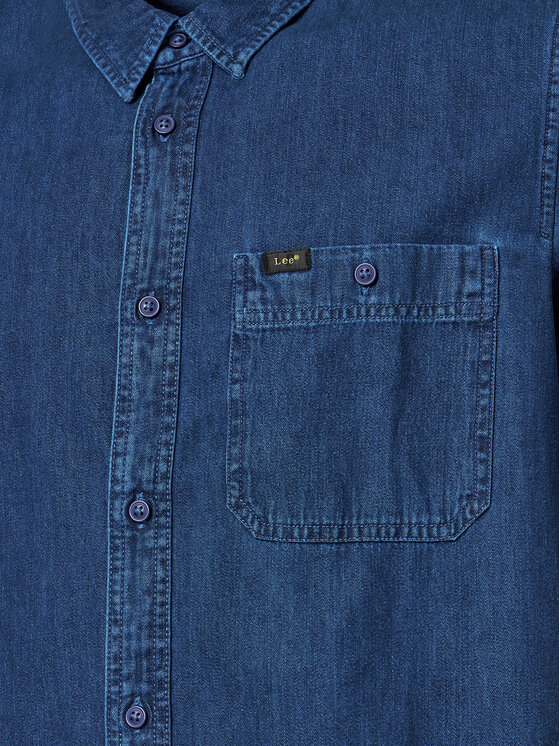 Lee Lee traper košulja Leesure 112355712 Plava Regular Fit