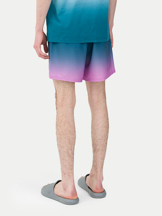 4F 4F Szorty kąpielowe 4FWSS24UBDSM089 Fioletowy Regular Fit