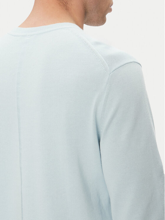 Calvin Klein Calvin Klein Sveter LV040BM343 Modrá Regular Fit