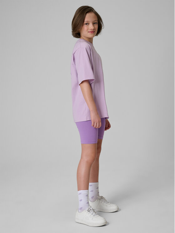 4F 4F Kolarki BASIC+ Fioletowy Regular Fit