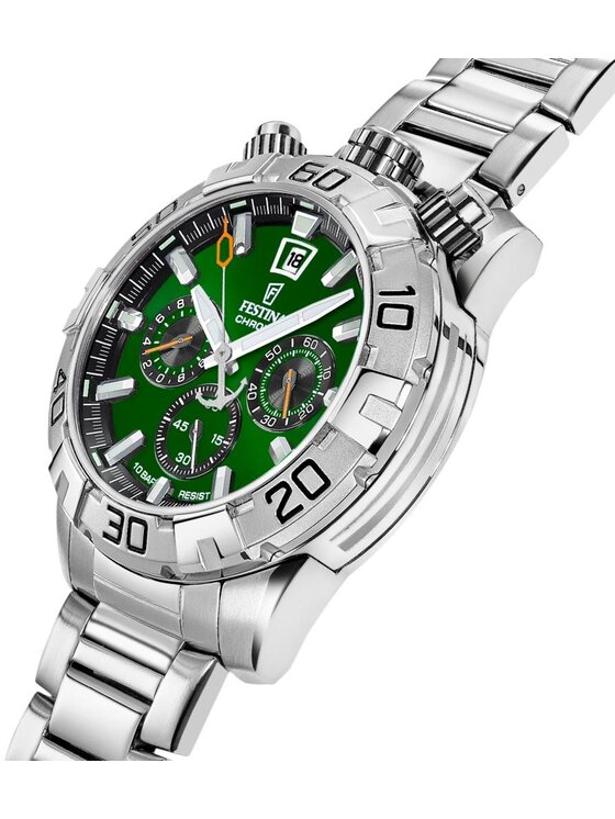 Festina Festina Zegarek F20743-2 Srebrny