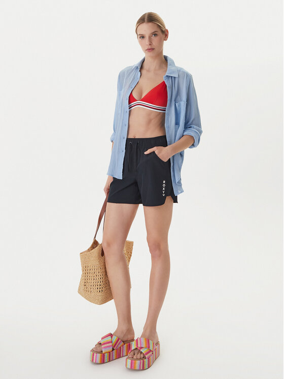 Roxy Roxy Plavecké šortky Wave 5" ERJBS03299 Černá Regular Fit