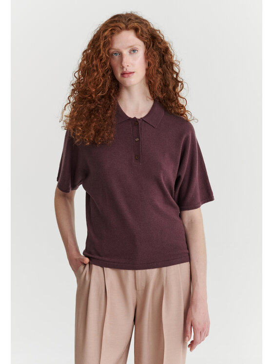 TATUUM TATUUM Bluzka SOBA Czerwony Loose Fit